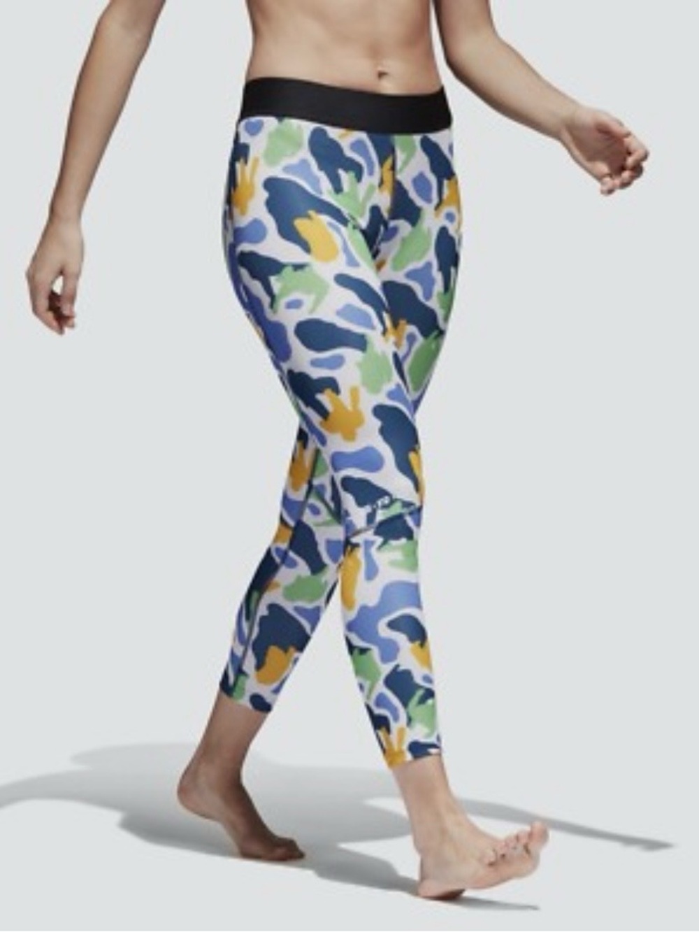Adidas Pharrell Williams NERD TECHFIT TIGHT camo Leggings (XS)